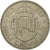 Moneda, Gran Bretaña, Elizabeth II, 1/2 Crown, 1967, BC+, Cobre - níquel