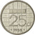 Münze, Niederlande, Beatrix, 25 Cents, 1988, SS, Nickel, KM:204