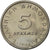 Moneta, Grecia, 5 Drachmes, 1986, SPL, Rame-nichel, KM:131