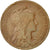 Moneda, Francia, Dupuis, 10 Centimes, 1921, Paris, BC+, Bronce, KM:843