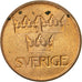 Munten, Zweden, Gustaf VI, 5 Öre, 1973, FR+, Bronze, KM:845