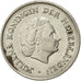 Münze, Niederlande, Juliana, 25 Cents, 1958, S+, Nickel, KM:183