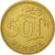 Moneda, Finlandia, 50 Penniä, 1971, MBC, Aluminio - bronce, KM:48