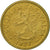 Moneda, Finlandia, 10 Pennia, 1977, MBC, Aluminio - bronce, KM:46