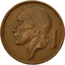 Belgium, 20 Centimes, 1954, EF(40-45), Bronze, KM:147.1