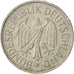 GERMANY - FEDERAL REPUBLIC, Mark, 1988, Stuttgart, VF(30-35), Copper-nickel