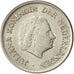 Netherlands, Juliana, 25 Cents, 1966, EF(40-45), Nickel, KM:183