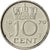 Netherlands, Juliana, 10 Cents, 1979, EF(40-45), Nickel, KM:182