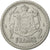 Monaco, Louis II, 2 Francs, Undated (1943), Poissy, VZ, Aluminium, KM:121