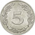 Tunisia, 5 Millim, 1960, Paris, AU(50-53), Aluminum, KM:282