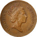 Great Britain, Elizabeth II, Penny, 1980, EF(40-45), Bronze, KM:935