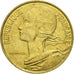 moneda, Marianne, 10 Centimes, 1994, Francia, Paris, BC, Aluminio - bronce