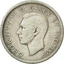 Coin, Canada, George VI, 25 Cents, 1946, Royal Canadian Mint, Ottawa, EF(40-45)