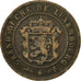 Moneta, Luksemburg, William III, 5 Centimes, 1854, Utrecht, VF(30-35), Bronze