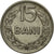 Coin, Romania, 15 Bani, 1966, VF(30-35), Nickel Clad Steel, KM:93
