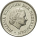 Coin, Netherlands, Juliana, 25 Cents, 1967, EF(40-45), Nickel, KM:183