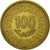 Coin, Tunisia, 100 Millim, 1997, Paris, VF(30-35), Brass, KM:309