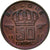 Coin, Belgium, Baudouin I, 50 Centimes, 1987, AU(50-53), Bronze, KM:149.1
