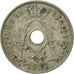 Moneda, Bélgica, 25 Centimes, 1921, BC+, Cobre - níquel, KM:68.1