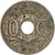 Moneta, Francja, Lindauer, 10 Centimes, 1929, Paris, VF(20-25), Miedź-Nikiel