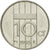 Moneda, Países Bajos, Beatrix, 10 Cents, 1985, MBC, Níquel, KM:203