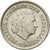 Moneda, Países Bajos, Juliana, 10 Cents, 1965, MBC+, Níquel, KM:182