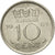 Münze, Niederlande, Juliana, 10 Cents, 1965, SS+, Nickel, KM:182