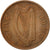 Moneta, REPUBLIKA IRLANDII, Penny, 1990, EF(40-45), Miedź platerowana stalą