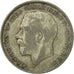 Coin, Great Britain, George V, 1/2 Crown, 1922, VF(20-25), Silver, KM:818.1a