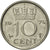 Moneda, Países Bajos, Juliana, 10 Cents, 1974, BC+, Níquel, KM:182