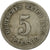 Coin, GERMANY - EMPIRE, Wilhelm I, 5 Pfennig, 1875, Berlin, EF(40-45)