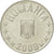 Coin, Romania, 10 Bani, 2009, Bucharest, AU(50-53), Nickel plated steel, KM:191