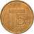 Münze, Niederlande, Beatrix, 5 Cents, 2000, SS, Bronze, KM:202