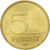 Monnaie, Hongrie, 5 Forint, 2004, Budapest, TTB+, Nickel-brass, KM:694