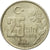 Moneda, Turquía, 25000 Lira, 25 Bin Lira, 1998, BC+, Cobre - níquel - cinc