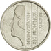 Coin, Netherlands, Beatrix, 25 Cents, 1998, EF(40-45), Nickel, KM:204