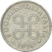 Moneta, Finlandia, Penni, 1974, EF(40-45), Aluminium, KM:44a