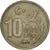 Moneda, Turquía, 10000 Lira, 10 Bin Lira, 1997, BC+, Cobre - níquel - cinc