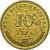 Moneta, Croazia, 10 Lipa, 2005, BB, Acciaio placcato ottone, KM:6