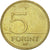 Monnaie, Hongrie, 5 Forint, 2003, Budapest, TTB+, Nickel-brass, KM:694
