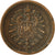 Moneta, GERMANIA - IMPERO, Wilhelm I, Pfennig, 1876, Frankfurt, BB, Rame, KM:1