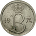 Munten, België, 25 Centimes, 1974, Brussels, ZF, Copper-nickel, KM:154.1