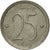 Munten, België, 25 Centimes, 1975, Brussels, ZF, Copper-nickel, KM:154.1