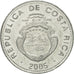 Monnaie, Costa Rica, 10 Colones, 2005, TTB+, Aluminium, KM:228b