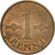 Moneda, Finlandia, 5 Pennia, 1967, MBC, Cobre, KM:45