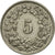 Monnaie, Suisse, 5 Rappen, 1949, 1949, TTB