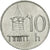 Coin, Slovakia, 10 Halierov, 2001, AU(50-53), Aluminum, KM:17