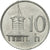 Coin, Slovakia, 10 Halierov, 2001, EF(40-45), Aluminum, KM:17