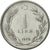 Moneda, Turquía, Lira, 1975, MBC, Acero inoxidable, KM:889a.2