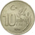 Munten, Turkije, 10000 Lira, 10 Bin Lira, 1996, ZG+, Copper-Nickel-Zinc